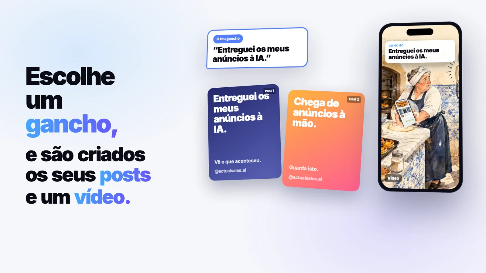 Publicações e um vídeo